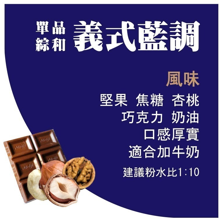 義式藍調特調配方豆 綜合黑咖啡&拿鐵精選 無糖純享 瀘沐LUMU咖啡-細節圖2