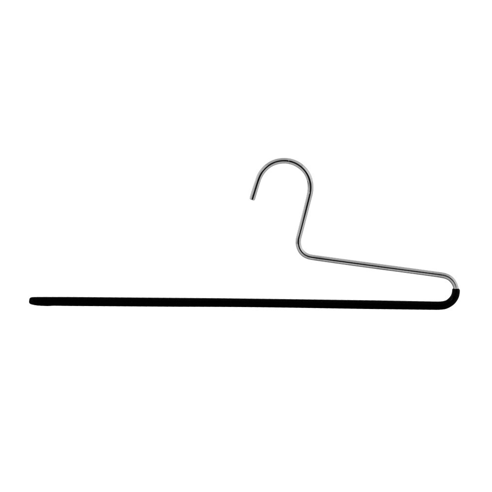 【德國MAWA】德國原裝進口無痕止滑單排褲架35cm 5入/黑 防滑衣架 止滑衣架 無痕褲架 止滑褲夾 褲架-細節圖2