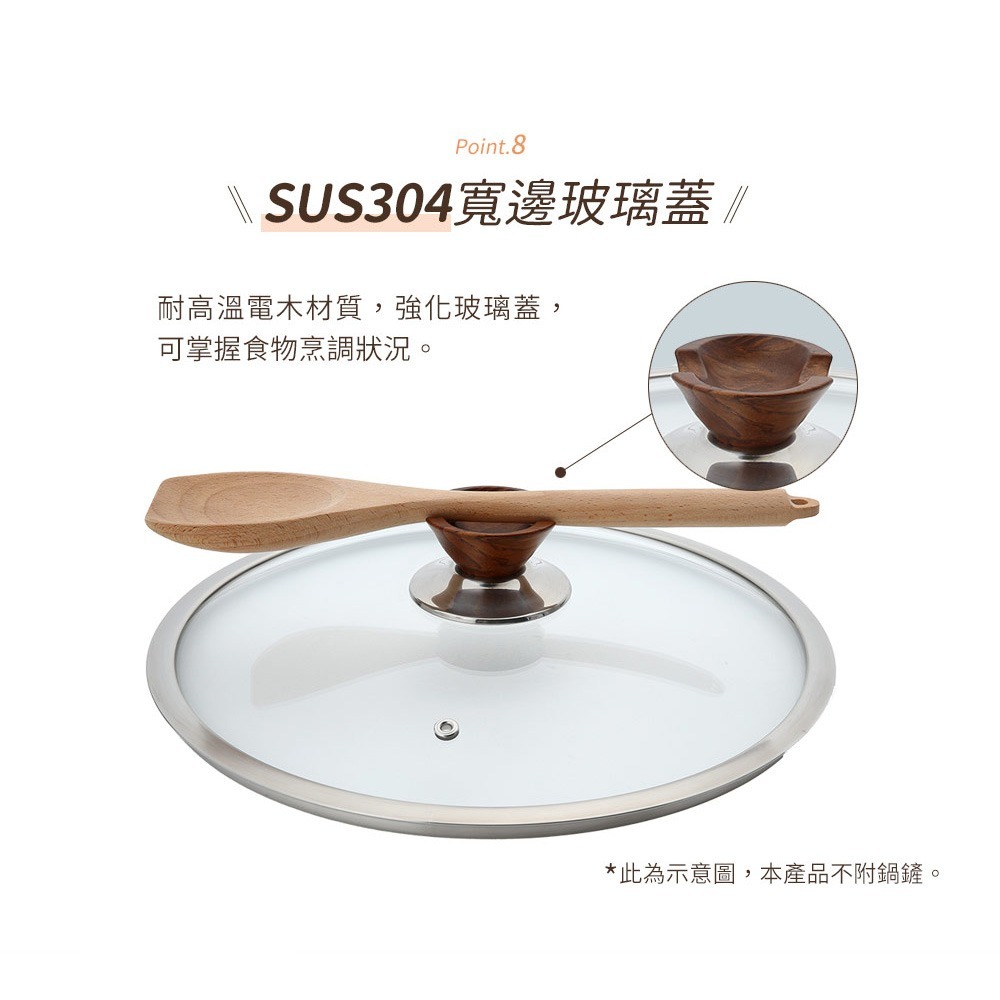 【美國MotherGoose 鵝媽媽】皮克超銀石IH導磁超硬不沾湯鍋18cm-細節圖10