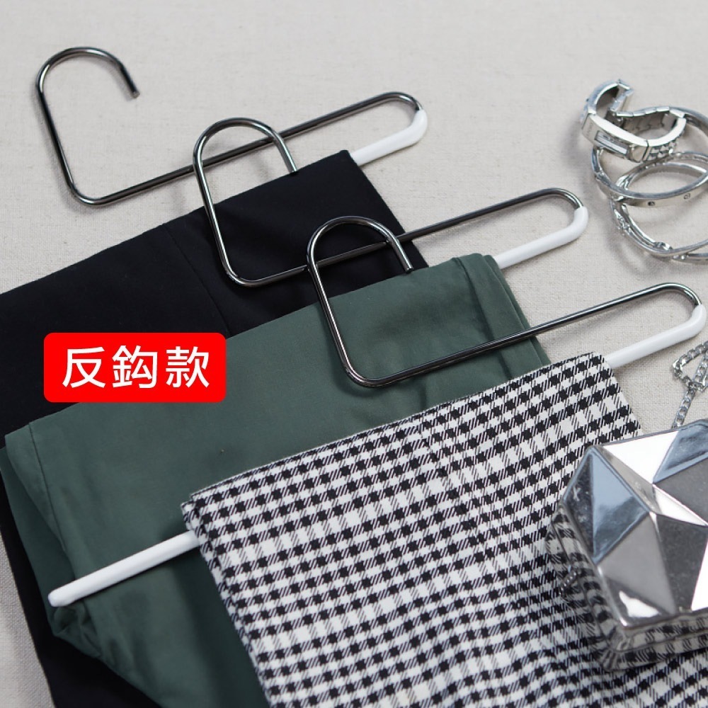 【德國MAWA】時尚經典收納單排褲架35cm(白色/10入) 褲子收納架 無痕褲架 褲架 裙架-細節圖6