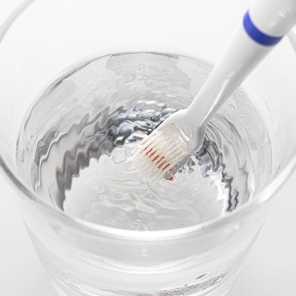 KURUN 日本牙齒專家 直立滾輪牙刷 EMO咕嚕銀離子音波潔淨牙刷 可替換刷頭-細節圖4