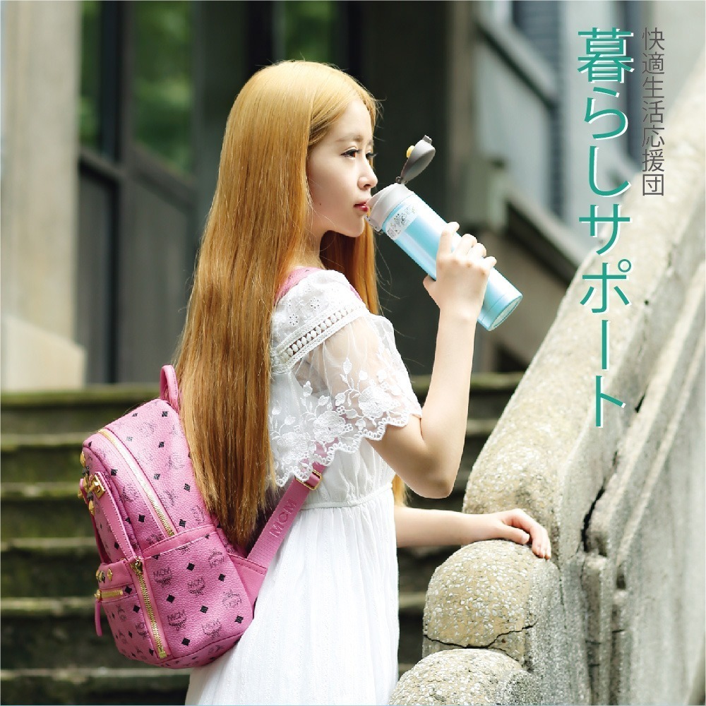 GLORIA-內外頂級316不鏽鋼旋蓋式負離子保溫瓶350ml-香檳金-細節圖3