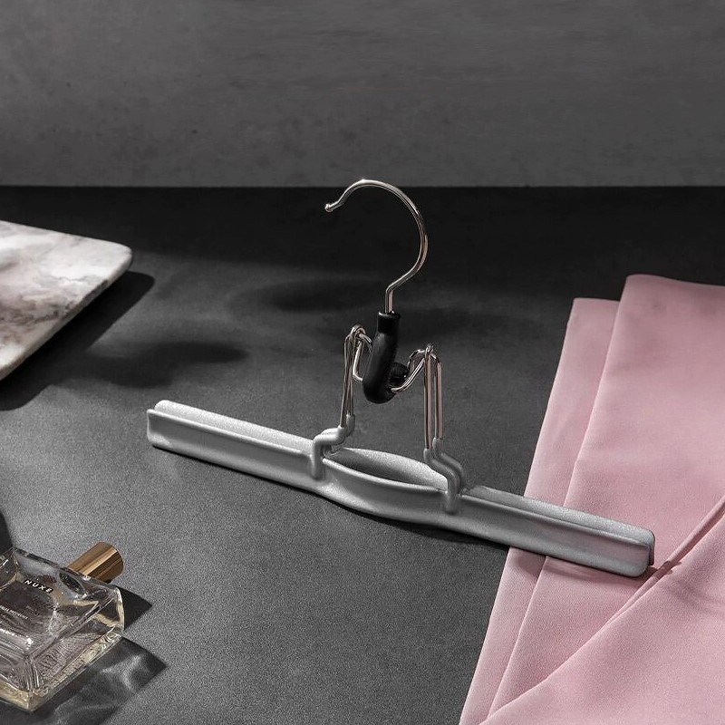 【德國MAWA】時尚無痕收納裙褲架36cm(黑色/10入) 防滑褲架 止滑褲架 裙架 褲架 無痕褲架 衣架 裙褲架-細節圖6