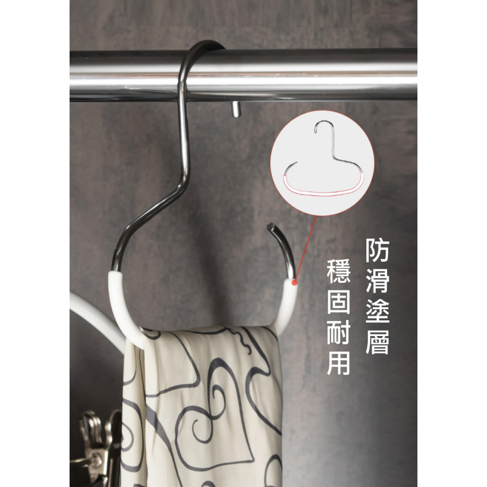 【德國MAWA】時尚經典配件架15cm (白色/5入) 帽子架 掛絲巾圍巾 多功能收納 掛皮帶 內衣收納 小廢包收納-細節圖7