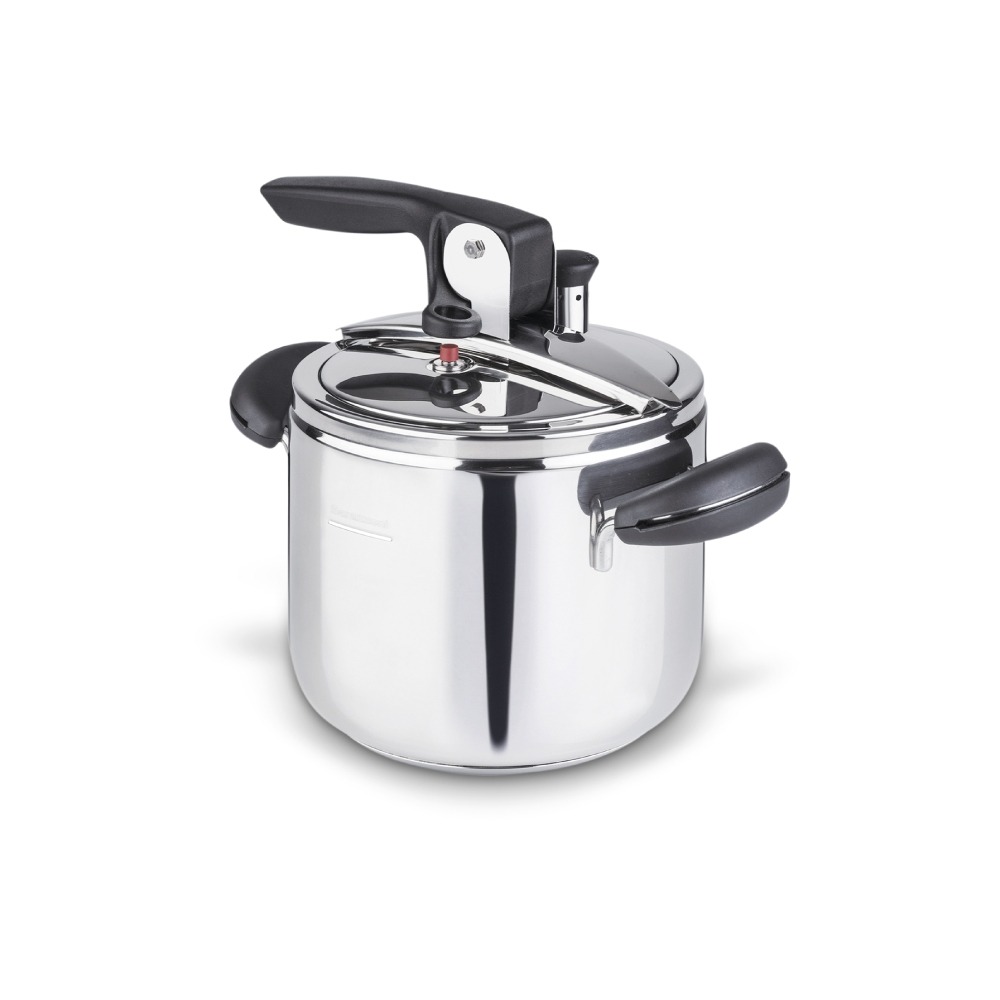 【Barazzoni】義大利原裝進口 喜莉多304不鏽鋼 IH導磁壓力鍋快鍋12L(26cm) 大容量快鍋 壓力鍋-細節圖2