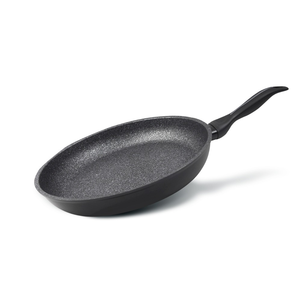 【義大利Barazzoni】加蘭蒂IH導磁大理石不沾鍋平底鍋32cm(義大利原裝進口)-細節圖2