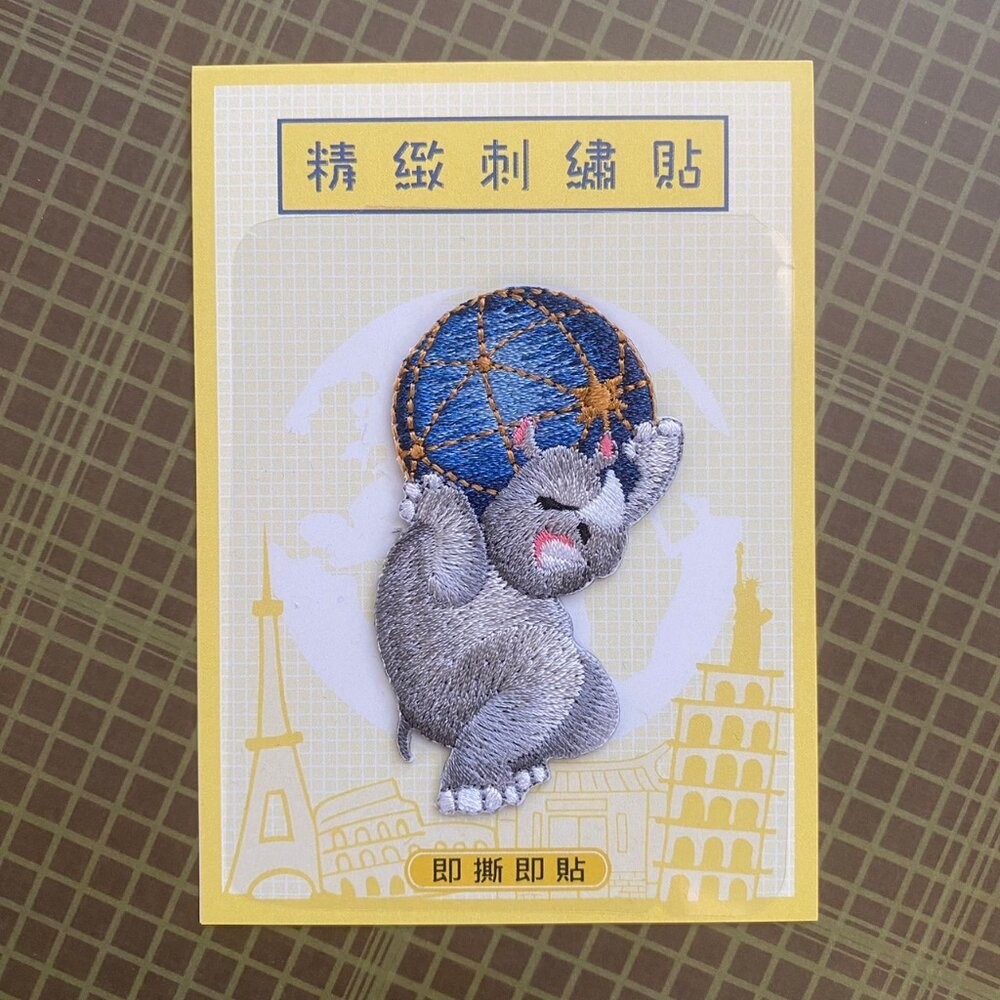 刺繡貼 古早味系列 動物系列 手機貼 安全帽貼 行李箱貼 裝飾貼 文藝輕黏 TR台灣鐵道-規格圖9