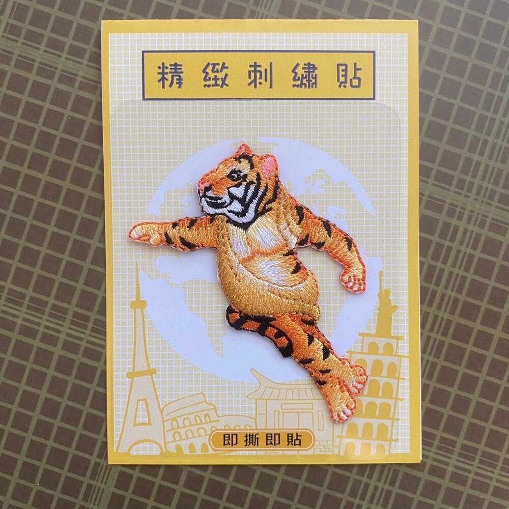 刺繡貼 古早味系列 動物系列 手機貼 安全帽貼 行李箱貼 裝飾貼 文藝輕黏 TR台灣鐵道-規格圖9