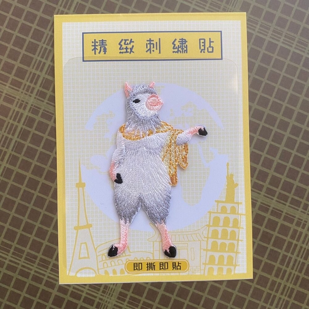 刺繡貼 古早味系列 動物系列 手機貼 安全帽貼 行李箱貼 裝飾貼 文藝輕黏 TR台灣鐵道-規格圖9