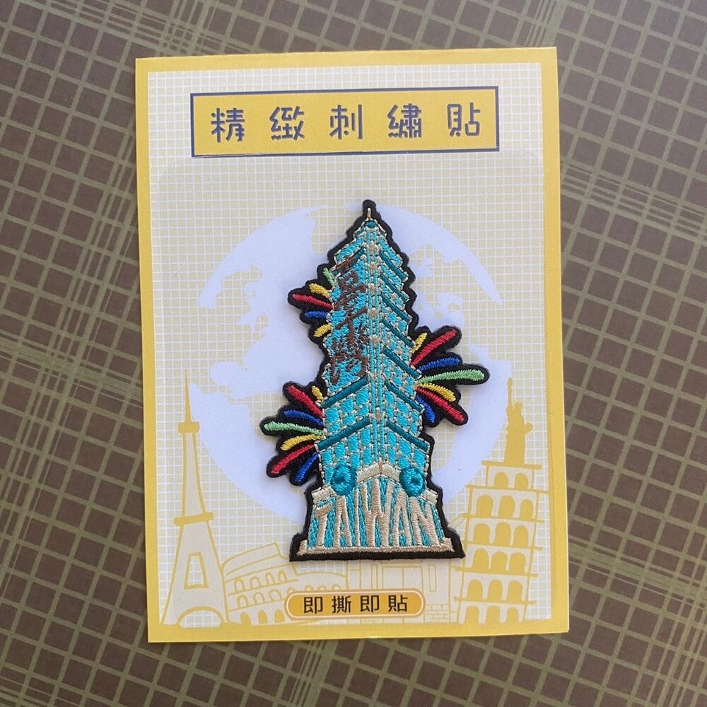 刺繡貼 古早味系列 動物系列 手機貼 安全帽貼 行李箱貼 裝飾貼 文藝輕黏 TR台灣鐵道-規格圖9