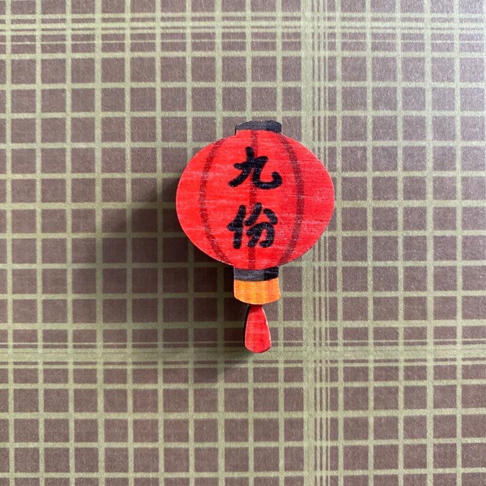 迷你木冰箱貼 台灣景點 懷舊小物 珍珠奶茶 天燈 小物磁鐵 插畫迷你磁鐵 台灣紀念品 新格子 TR台灣鐵道-規格圖6