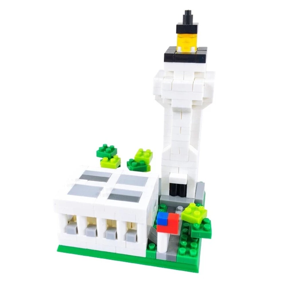 台灣景點微型積木 台灣建築積木 築。台灣微型積木 台灣紀念品 YouRblock微型積木 TR台灣鐵道-規格圖5