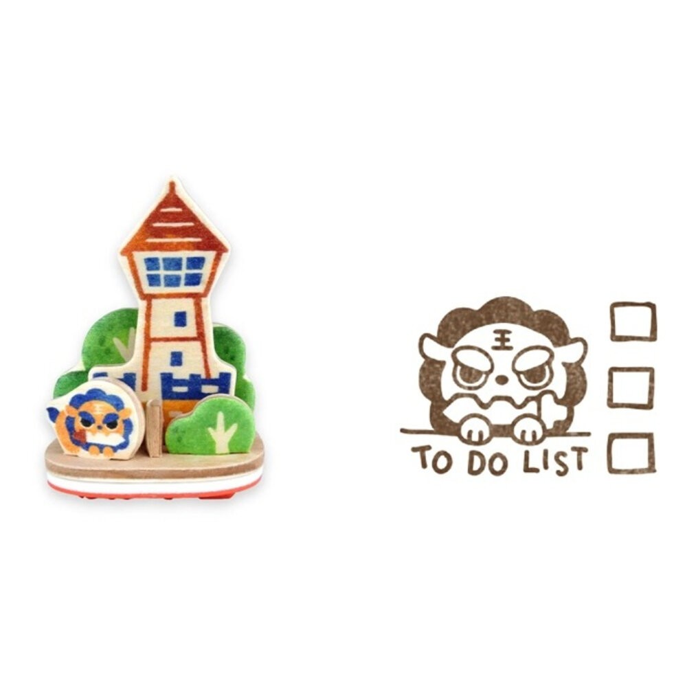 印章明信片 台灣禮品 療育小物 手帳印章 猴子設計 | TR台灣鐵道-規格圖5