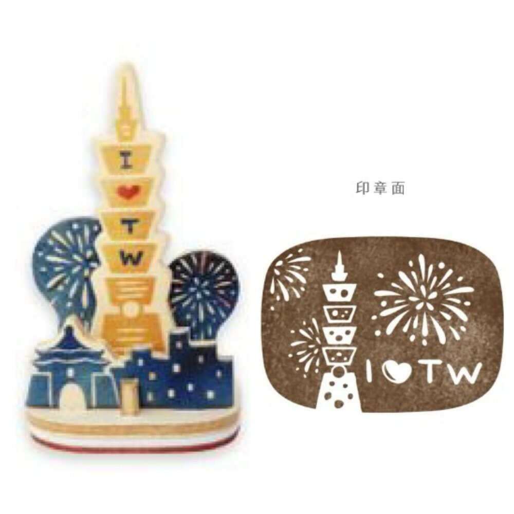 印章明信片 台灣禮品 療育小物 手帳印章 猴子設計 | TR台灣鐵道-規格圖5