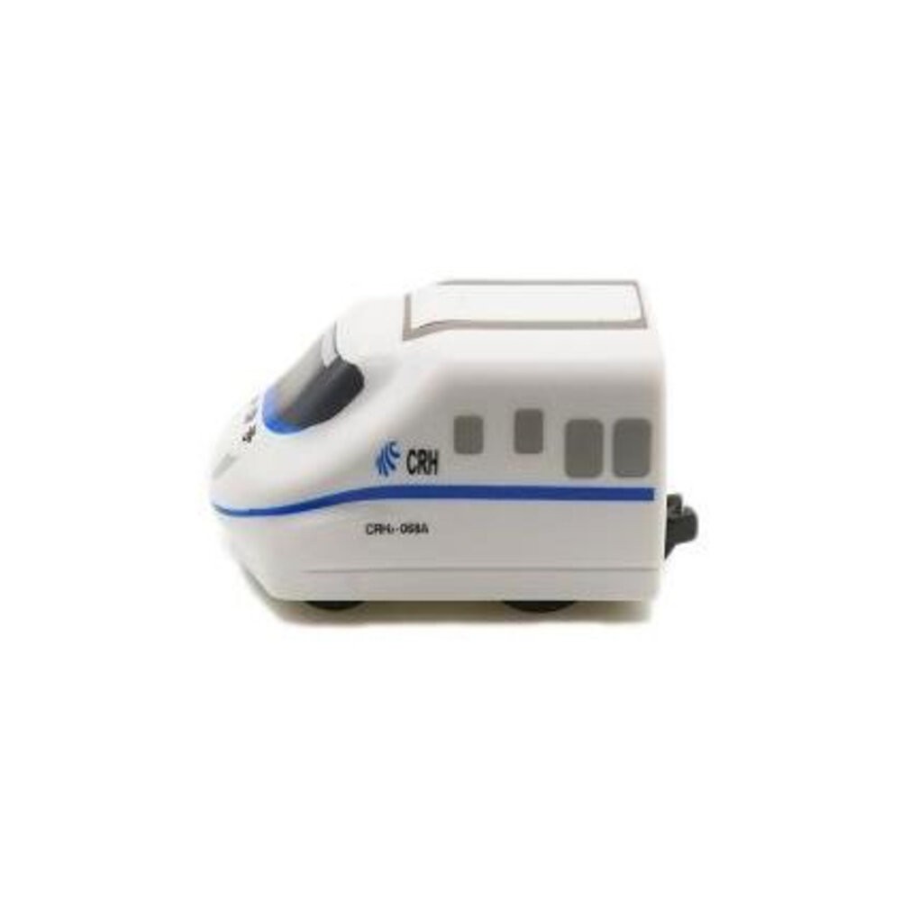 和諧號 CRH2 鐵支路迴力小火車 迴力車 火車玩具 壓克力盒裝 QV023 TR台灣鐵道-細節圖2