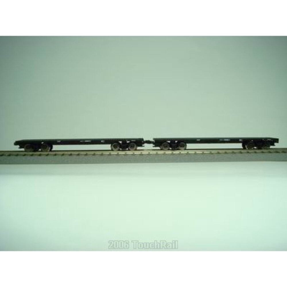 台鐵35噸平車 35GF6000型 2輛入 N軌 N規鐵道模型 N Scale 不含鐵軌 鐵支路模型 NC3502-細節圖2