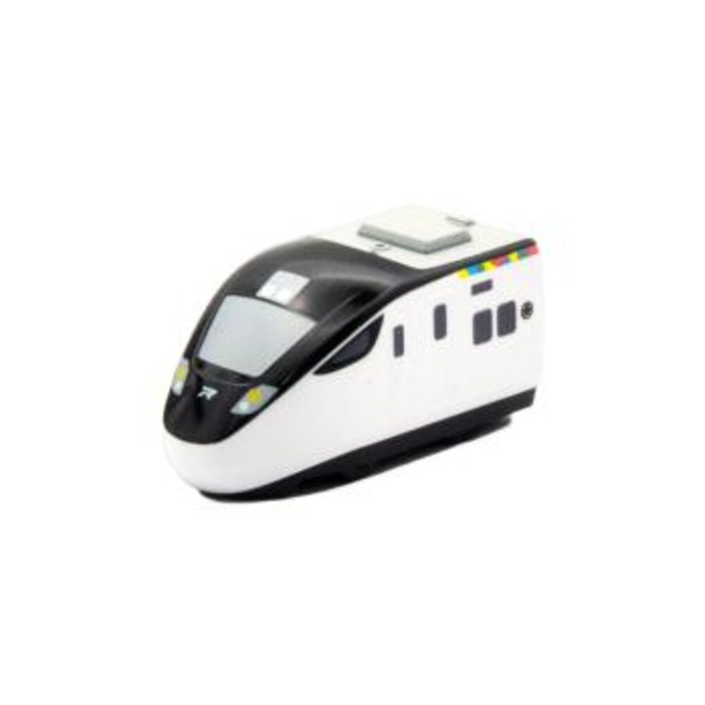 台鐵新自強號城際列車 EMU3000型 鐵支路迴力小火車 迴力車火車玩具 壓克力盒裝 QV084 TR台灣鐵道-細節圖3