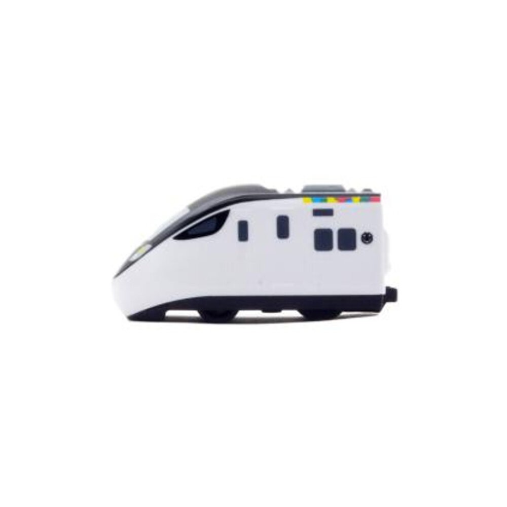 台鐵新自強號城際列車 EMU3000型 鐵支路迴力小火車 迴力車火車玩具 壓克力盒裝 QV084 TR台灣鐵道-規格圖3