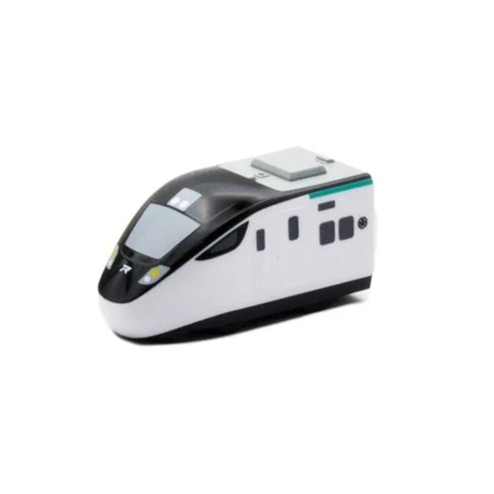 台鐵新自強號城際列車 EMU3000型 鐵支路迴力小火車 迴力車火車玩具 壓克力盒裝 QV084 TR台灣鐵道-規格圖3