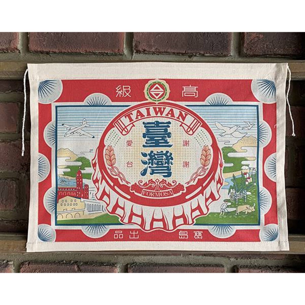 網印布旗鐵盒組 台灣紀念品 復古 掛旗 送禮 木子創意 TR台灣鐵道-細節圖2