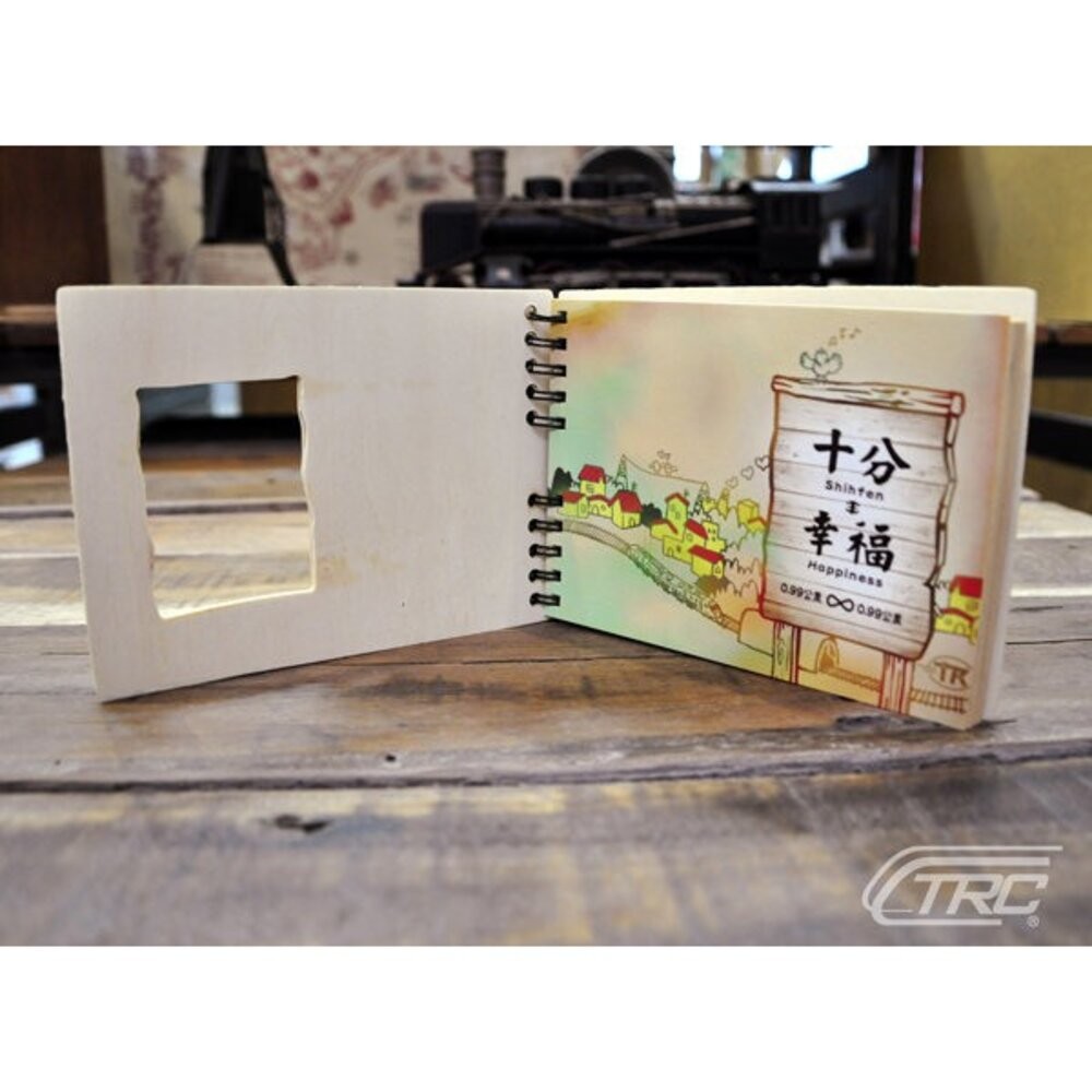 森筆記本 木質筆記本 MIT台灣製造 鐵道旅行台灣紀念品 TR台灣鐵道-細節圖3