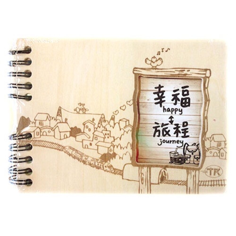森筆記本 木質筆記本 MIT台灣製造 鐵道旅行台灣紀念品 TR台灣鐵道-規格圖4