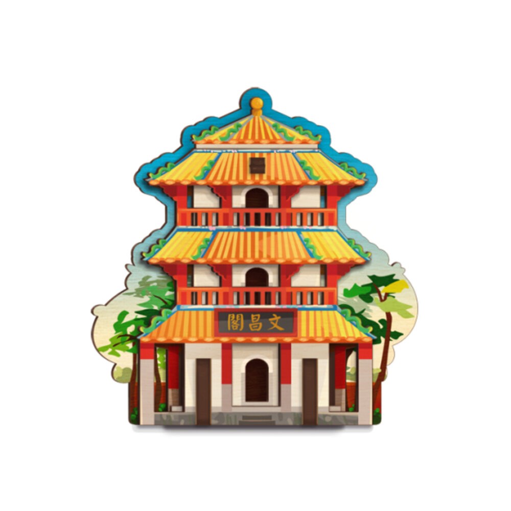 DIY立體木質冰箱貼 木質組合冰箱貼 木頭磁鐵 台灣景點冰箱貼 動手做 送禮 台灣文創 紀念品 新格子 TR台灣鐵道-規格圖8