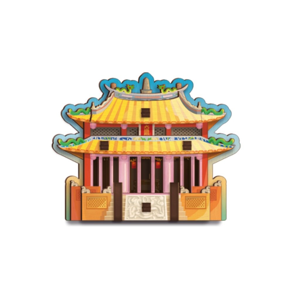 DIY立體木質冰箱貼 木質組合冰箱貼 木頭磁鐵 台灣景點冰箱貼 動手做 送禮 台灣文創 紀念品 新格子 TR台灣鐵道-規格圖8