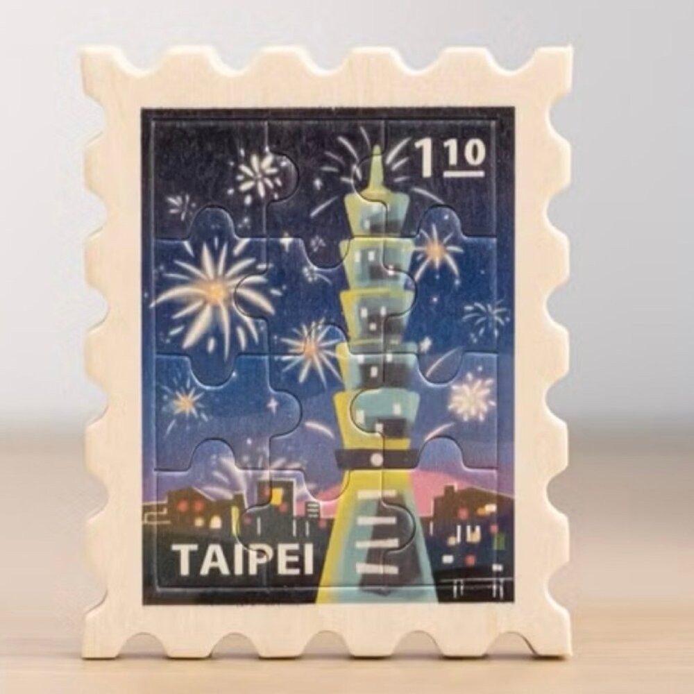 台灣風景磁鐵 拼圖磁鐵 台灣紀念品 木製磁鐵 拼風景磁鐵 遊木時光 TR台灣鐵道-規格圖5