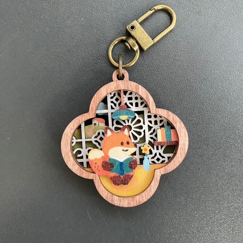 微風景鑰匙圈 立體木製鑰匙圈 造型鑰匙圈 紀念品 送禮自用 遊木時光 TR台灣鐵道-規格圖6