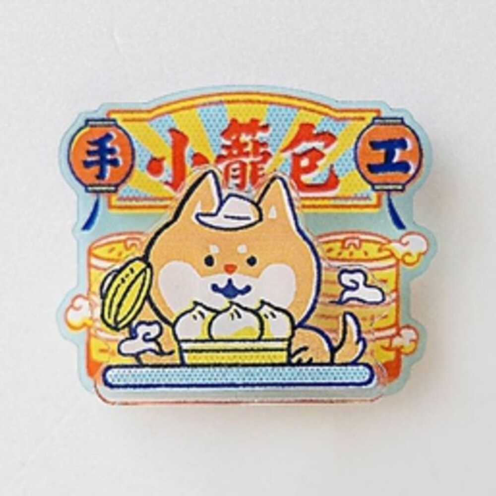 寶島走跳磁鐵夾 萬用磁鐵夾  壓克力夾子 台灣觀光紀念品磁鐵夾 猴子設計 TR台灣鐵道-規格圖6