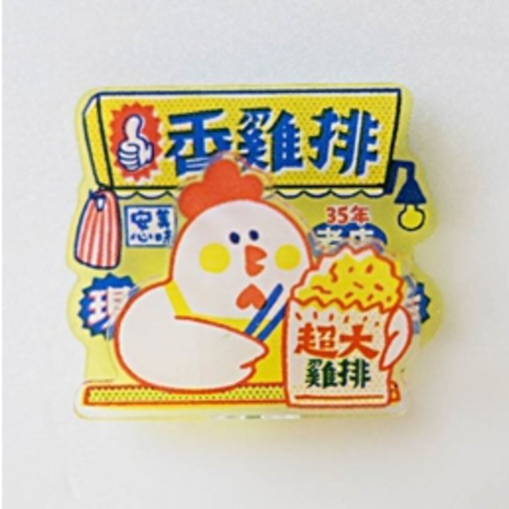 寶島走跳磁鐵夾 萬用磁鐵夾  壓克力夾子 台灣觀光紀念品磁鐵夾 猴子設計 TR台灣鐵道-規格圖6