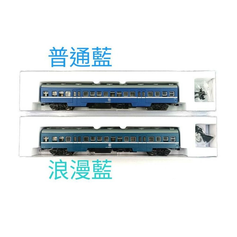 台鐵普通車客車 35TP32850型 通勤客車 N軌 N規鐵道模型 N Scale 不含鐵軌 鐵支路模型 NK3502-規格圖2