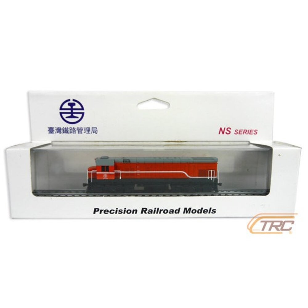 台鐵柴電機車 R100型(橘) 靜態紀念車 火車模型 含展示底座 鐵支路模型 NS3509 TR台灣鐵道-細節圖3