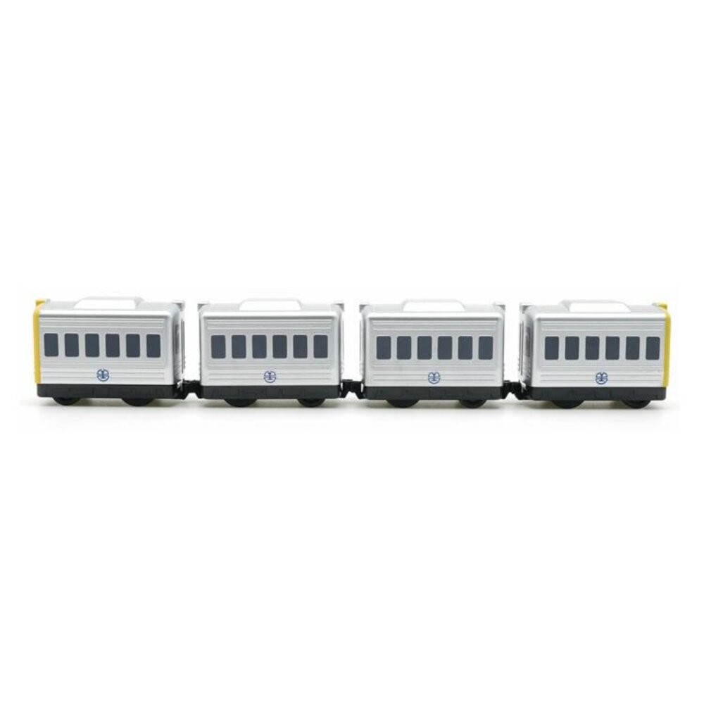 台鐵白鐵仔光華號列車 DR2700型 鐵支路4節迴力小列車 迴力車 火車玩具 壓克力盒裝 QV010T1 TR台灣鐵道-細節圖2