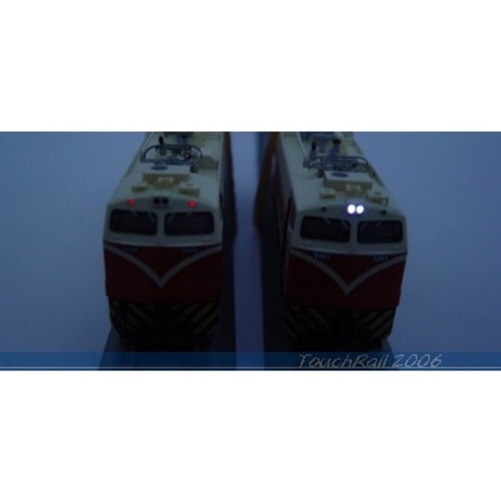 台鐵電力機車 E200 E300 E400型 無動力(X) N軌 N規鐵道模型 N Scale 鐵支路模型 NR1003-細節圖2