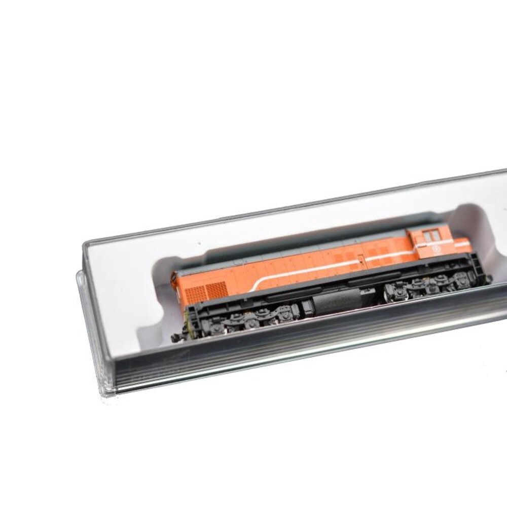 台鐵柴電機車 R100型(橘) 有動力馬達 N軌 N規鐵道模型 N Scale 不含鐵軌 鐵支路模型 NR1001-細節圖3