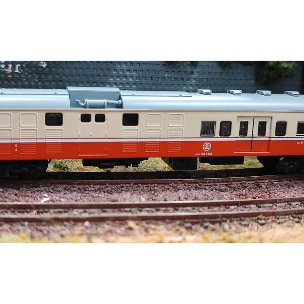 台鐵電源行李車(橘) 45PBK32850型 N軌 N規鐵道模型 N Scale 不含鐵軌 鐵支路模型 NK3513-細節圖3
