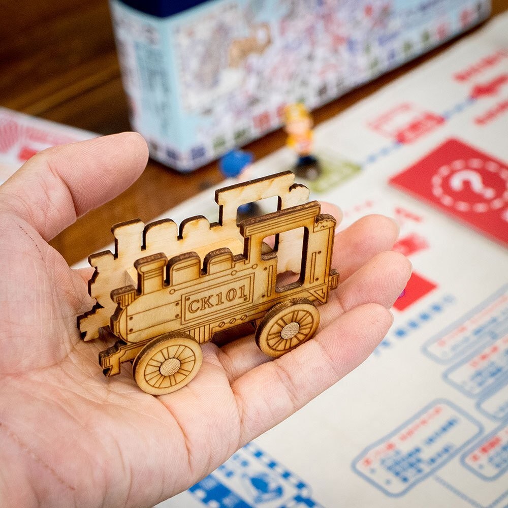 TR 鐵道時光遊戲組 台日鐵道32同名車站 台灣環島桌上遊戲組 台鐵名片式硬式車票 台鐵大富翁 台灣鐵道親子桌遊系列-細節圖5