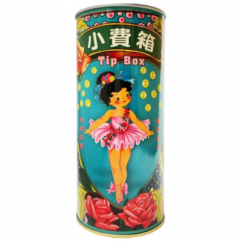 復古易拉罐存錢筒 鐵罐存錢筒 文創 紀念品 復古台灣 木子創意 TR台灣鐵道-規格圖5