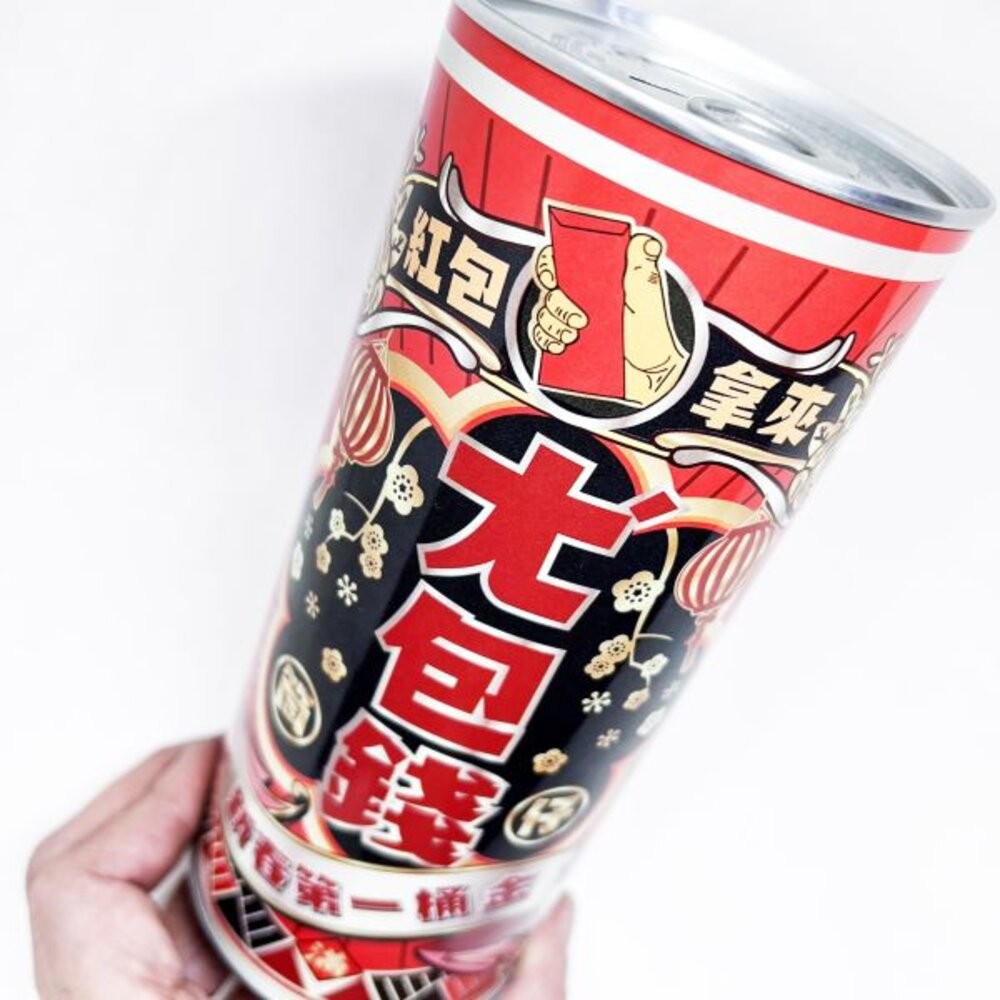 復古易拉罐存錢筒 鐵罐存錢筒 文創 紀念品 復古台灣 木子創意 TR台灣鐵道-規格圖5