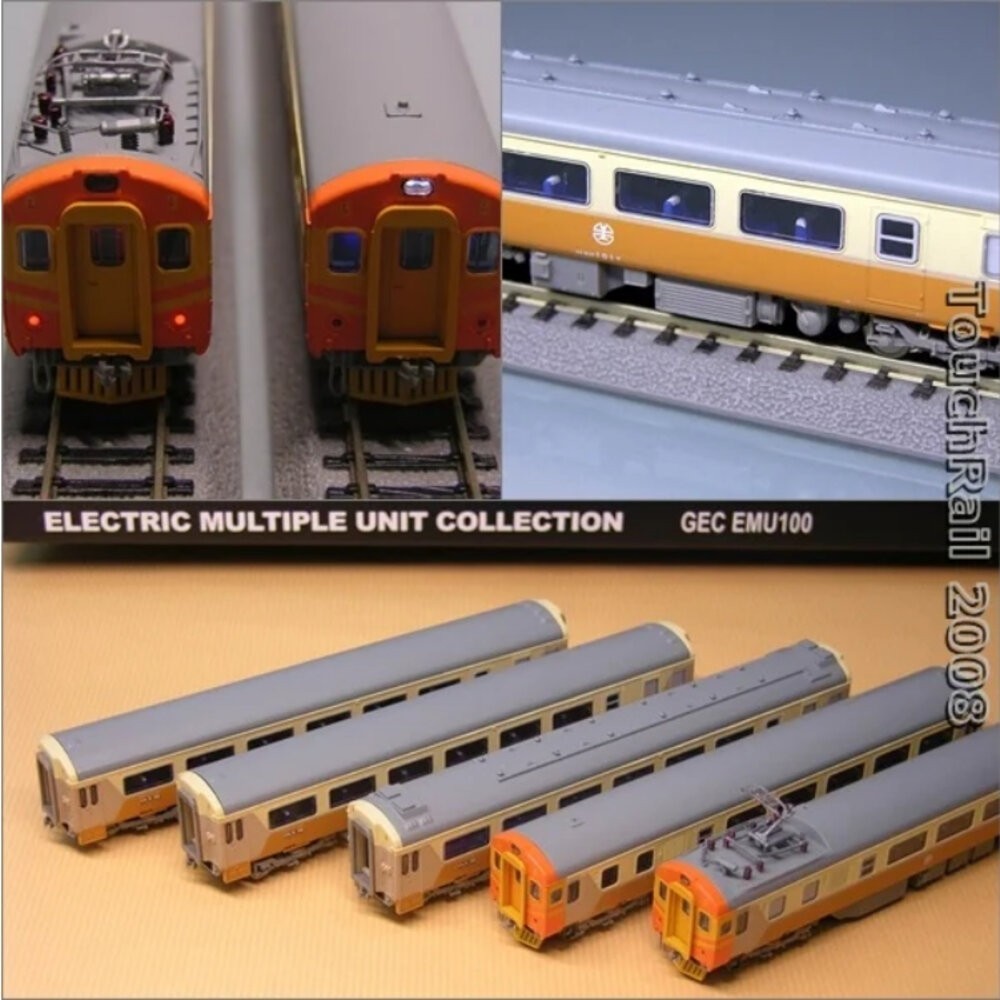 『EMU100自強號／無動力增節組(5節)』N規(N軌)鐵道模型／台灣鐵支路公司貨／實體門市經營／VM3002-細節圖3