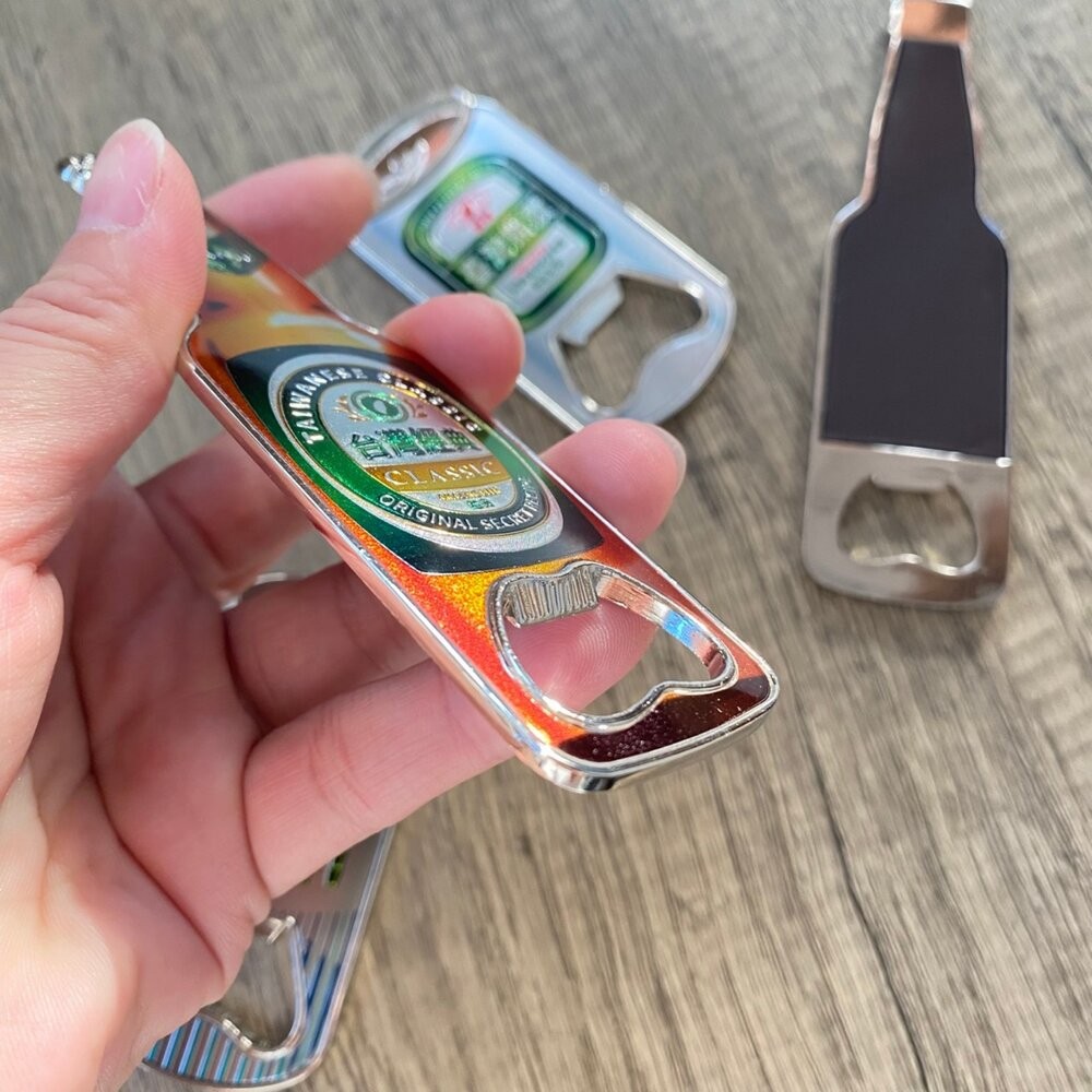 造型鋁箔開瓶器冰箱貼 造型開瓶器 磁吸冰箱貼 台灣經典 台灣紀念品 新格子 TR台灣鐵道-細節圖4