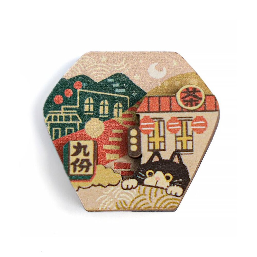台灣印象 立體木質磁鐵 造型磁鐵 冰箱貼 台灣文創紀念品 國外送禮 印刻研究所 猴子設計 TR台灣鐵道-規格圖6
