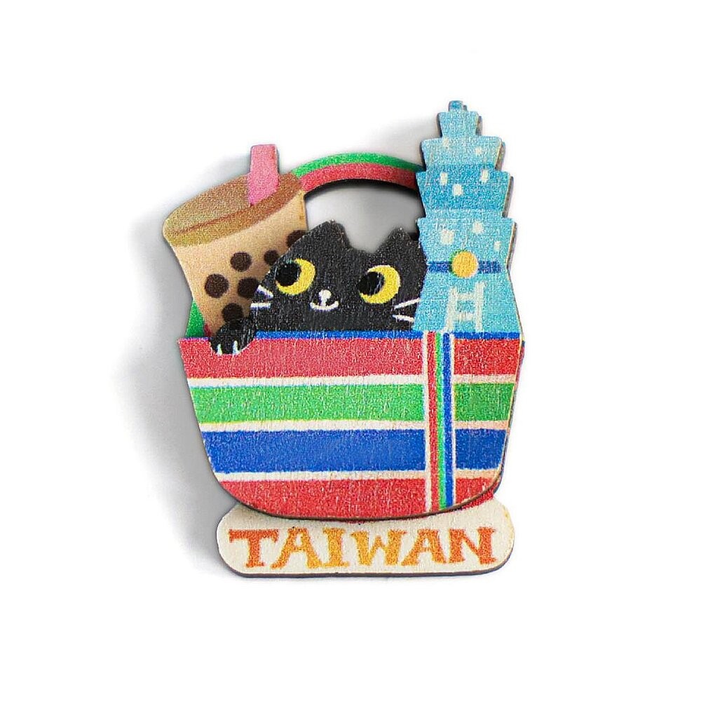 台灣印象 立體木質磁鐵 造型磁鐵 冰箱貼 台灣文創紀念品 國外送禮 印刻研究所 猴子設計 TR台灣鐵道-規格圖6
