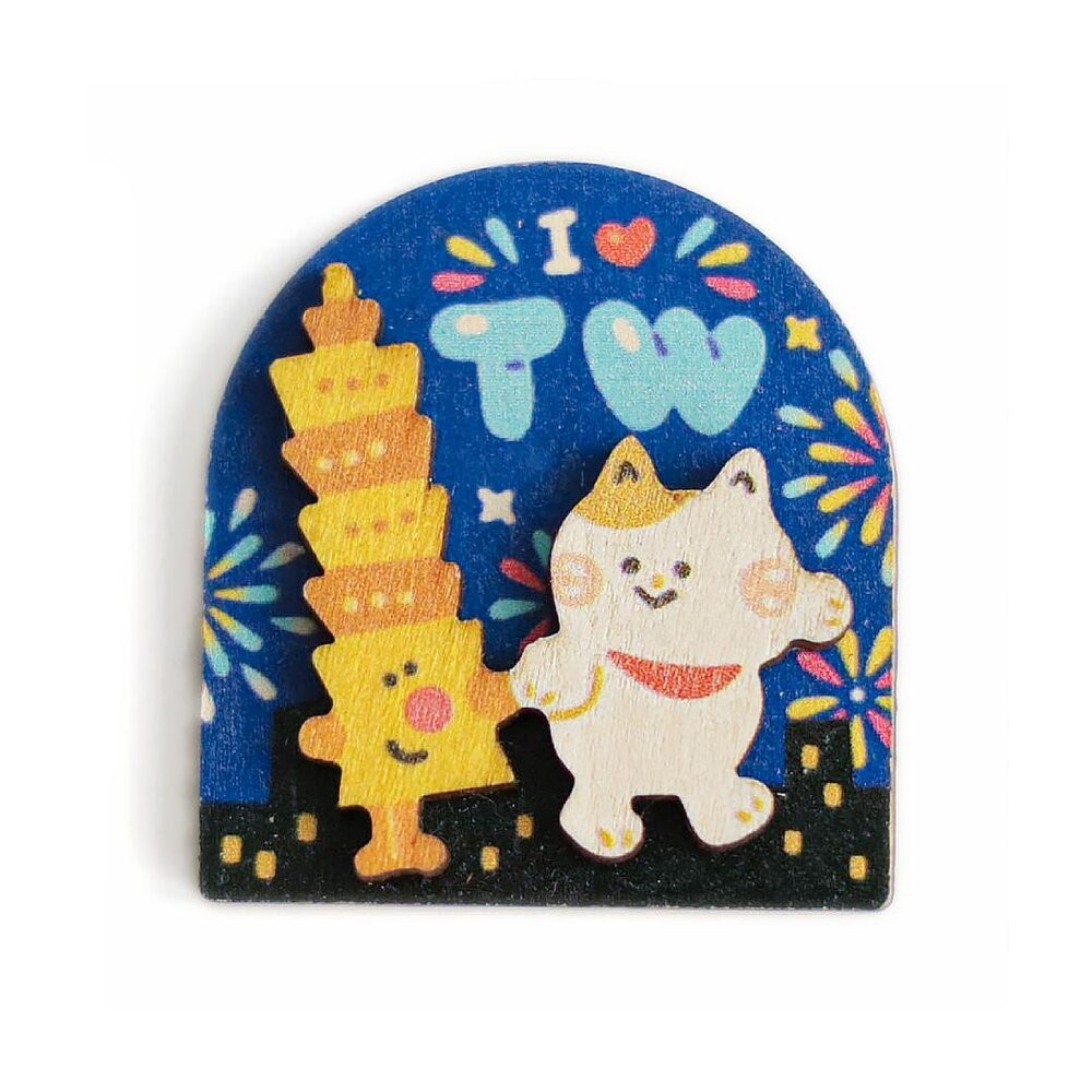 台灣印象 立體木質磁鐵 造型磁鐵 冰箱貼 台灣文創紀念品 國外送禮 印刻研究所 猴子設計 TR台灣鐵道-規格圖6