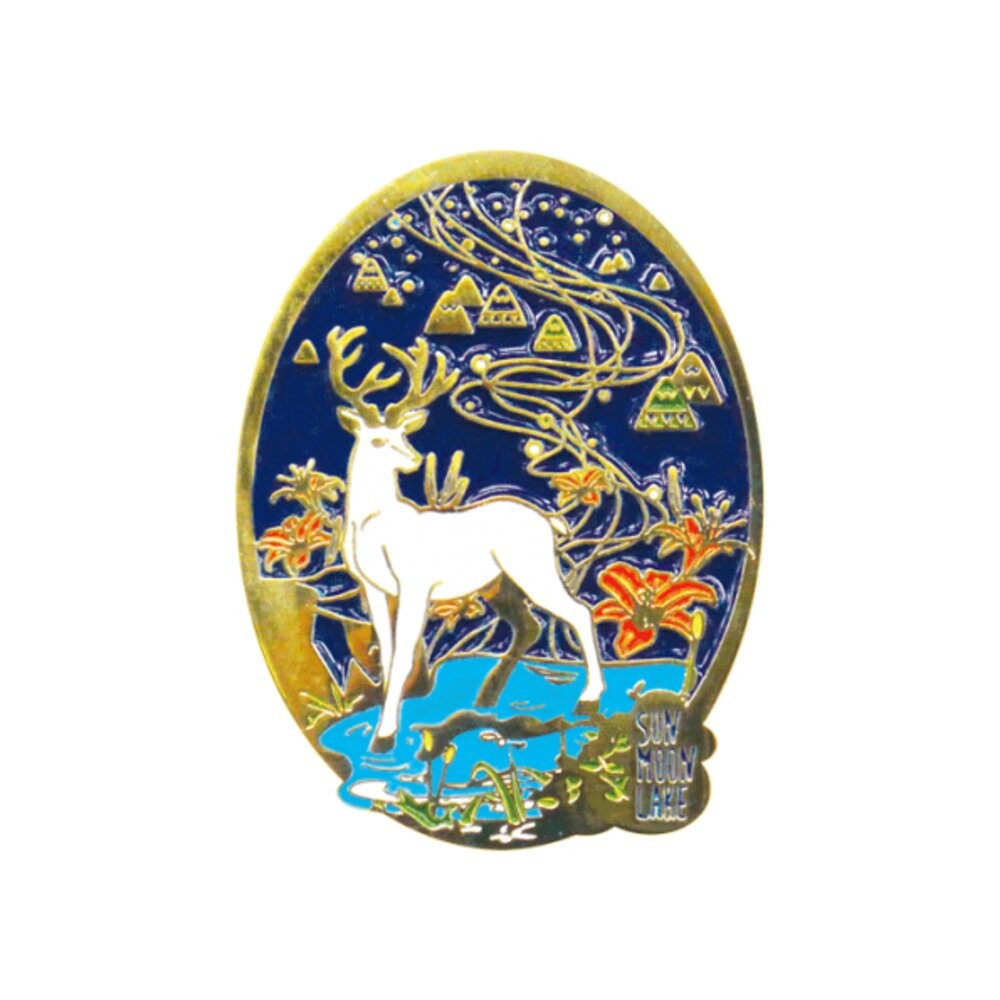 金屬胸章 別針 徽章 珍珠奶茶 台灣景點 紀念品 新格子 TR台灣鐵道-規格圖6