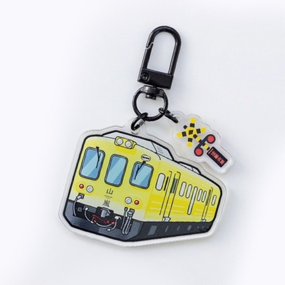 台鐵火車造型壓克力鑰匙圈 台灣火車鑰匙圈 吊飾 台鐵紀念品 臺鐵正版授權 TR台灣鐵道-規格圖6