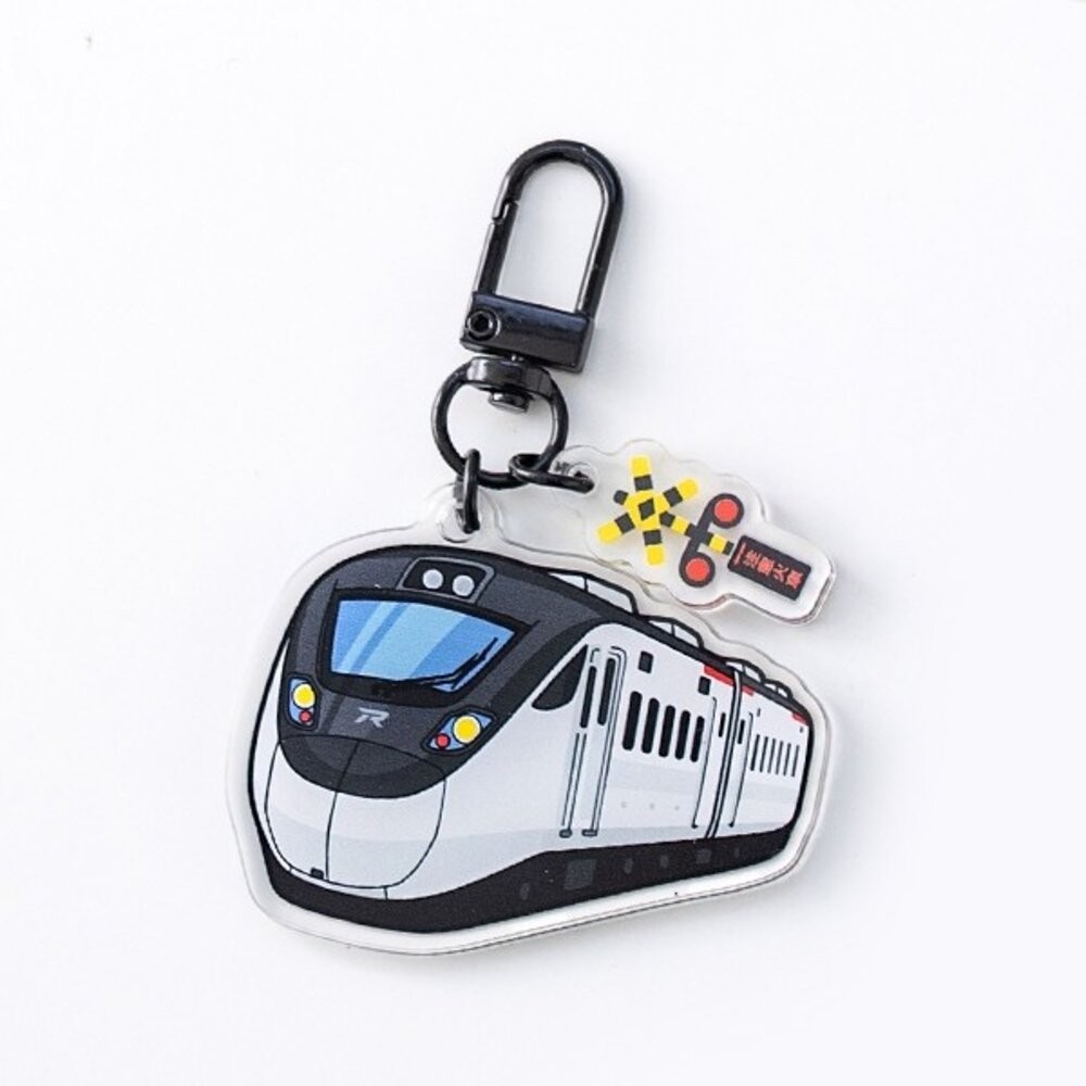 台鐵火車造型壓克力鑰匙圈 台灣火車鑰匙圈 吊飾 台鐵紀念品 臺鐵正版授權 TR台灣鐵道-規格圖6