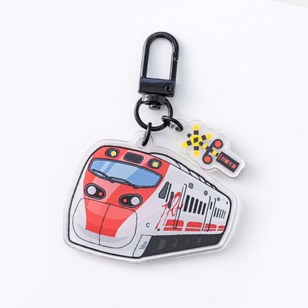 台鐵火車造型壓克力鑰匙圈 台灣火車鑰匙圈 吊飾 台鐵紀念品 臺鐵正版授權 TR台灣鐵道-規格圖6